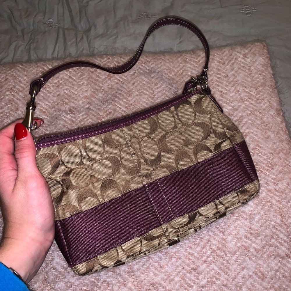 small Coach purse